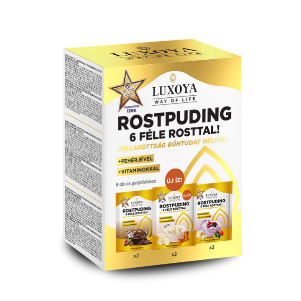 LXY Rostpuding 6 féle rosttal - 2x3x25g